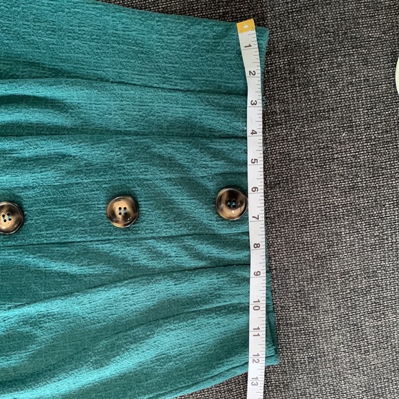 ASOS midi length a line skirt, green, size uk 8 (CDN 4) - Picture 5 of 5